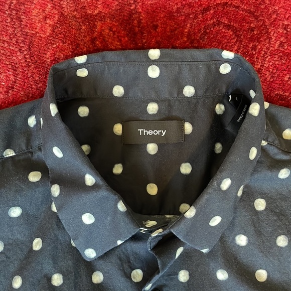 Theory Polka Dot Shirt - Picture 2 of 3